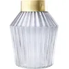 Image de Kare Design Vase Barfly, Gris, Verre, Diamètre 21 cm, Vase Decoratif pour Fleurs, Deco Intérieur, Decoration Chambre, Salon, Maison, 30 x 20,5 x 20,5