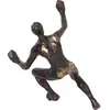 Image de Kare Design Décoration Murale Climber, Noir, Or, Homme Grimpant, Sculpture, Art, Moderne, Deco Intérieur, Decoration Chambre, Salon, Maison, Cadeau, 14 x 23 x 9 cm