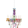 Image de Kare Design Lampe à Suspendre Starlight 6 Bras, Multicolore, Acier, Bougie, Suspension Luminaire, Lampe Salon, Deco Intérieur, Décoration Chambre, Maison, 70x55x55cm (Ampoule Non Incluse)