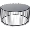 Image de Kare Design Table Basse Ronde Wire 80cm Noire