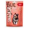 Image de Mera Saumon Snacker (1 x 200 g), sans céréales, friandises Douces pour Chien pour l'entraînement ou comme collation, friandises charnues copieuses pour Tous Les Chiens