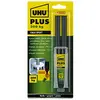 Image de UHU Colle Époxy Plus - Colle Époxy 2 Composants - Super Forte Rapide Et Précise - Seringue Canule Auto Mélangeuse - Tous Matériaux Et Support - Transparente - 15 g