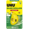 Image de UHU - Ruban Adhésif Roller Permanent - 9,5m x 6,5mm - pour Collage Propre et Rapide - Fournitures de Bureau