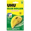 Image de UHU Roller De Colle - Ruban Adhésif Non Permanente Et Repositionnable - Application Rapide Propre Et Précise - Instantanée - Sans Solvants - Transparente - 9,5 m X 6,5 mm