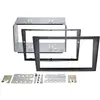 Image de ACV 381230-26-1 Cache autoradio double DIN adapté pour (marque automobile): Opel, Renault, Subaru, Suzuki