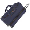 Image de travelite Trolley Sac de Voyage à roulettes Grand, Valise Souple Extensible, Basics, Sac Voyage Roulette, Soufflet d'extension, 70 cm, 98-119 litres