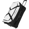 Image de Travelite Sac de voyage trolley avec roulettes en matériau hydrofuge, Basics bagage souple avec soufflet d'expansion, 70 cm, 98-119 litres, Blanc