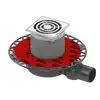 Image de TECE drainpoint S Évacuation de salle de bains, set complet, pour une installation standard DN 50, 3601102,