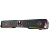 Image de Speedlink Gravity RGB Barre de Son stéréo - Haut-Parleur Bluetooth pour Smartphone/Tablette - Éclairage RVB - Prise Casque et Microphone Noir