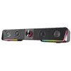 Image de SpeedLink Gravity RGB Barre de son noir Bluetooth®, Haut-parleurs éclairés