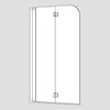 Image de Koralle myDay Pare-baignoire, mobile, VB03713214AA1, BF2A L 132