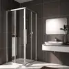 Image de Koralle myDay Porte coulissante, avec élément fixe, pour accès d'angle, VB029S1120DA1, ESF2 75/90
