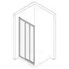 Image de Koralle Twiggy Top Porte coulissante, pour accès d'angle, V410910018AA1, EDSTT 3S 100