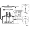 Image de FEBI BILSTEIN Soufflet à air, suspension pneumatique (Ref: 39988)