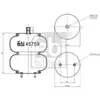 Image de FEBI BILSTEIN Soufflet à air, suspension pneumatique pour OPEL: Rekord, Commodore, Corsa, OLYMPIA, Kadett, Astra, Combo & NISSAN: Sunny (Ref: 45759)