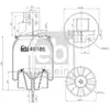 Image de FEBI BILSTEIN Soufflet à air, suspension pneumatique pour TESLA: Roadster & RENAULT: R9, R30, R19, R18 & TOYOTA: Corolla & PEUGEOT: 104 (Ref: 49186)