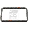 Image de FEBI BILSTEIN Chaîne, commande de pompe à huile pour TOYOTA: Auris, Urban Cruiser, IQ, Yaris, Corolla, Verso S (Ref: 49731)