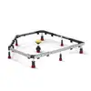 Image de MEPA Cadre de montage SF 120/120 pour receveurs de douche pentagonaux et en quart de cercle, 150185,