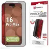 Image de DISPLEX Privacy Glass FC Verre de protection décran avec anti-espion Apple iPhone 16 Pro Max 1 pc(s) protection latérale contre les regards 02000