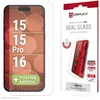 Image de DISPLEX Real Glass Verre de protection décran Apple iPhone 15, iPhone 15 Pro, IPhone 16 1 pc(s) anti-traces de doigts 02012