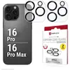 Image de DISPLEX CamGlass All-In-1 Verre de protection de la caméra Apple iPhone 16 Pro, iPhone 16 Pro Max 1 set anti-traces de doigts 02116