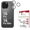 Image de DISPLEX Camglass Single Verre de protection de la caméra Apple iPhone 16 Pro, iPhone 16 Pro Max 1 set anti-traces de doigts 02123