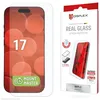 Image de Displex EASY-ON® MountMaster Film de protection d'écran en verre trempé 10H pour Apple iPhone 17, résistant aux rayures, sans bulles