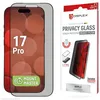 Image de Displex EASY-ON® MountMaster Film de protection d'écran en verre trempé pour Apple iPhone 17 Pro, verre trempé 10H, résistant aux rayures, sans bulles