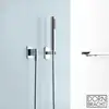 Image de Dornbracht LULU Set de douche avec raccord mural coudé et support, 1 jet, 27808710-00,