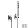 Image de Dornbracht LULU Set de douche avec raccord mural coudé et support, 1 jet, 27808710-06,