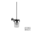 Image de Dornbracht Tara. Porte-brosse WC avec brosse, 83900892-06,