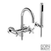 Image de Dornbracht Tara. Mitigeur de baignoire en applique, Mélangeur, 25133892-00,