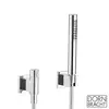 Image de Dornbracht CL.1 Set de douche avec raccord mural coudé et support, 1 jet, 27809985-00,