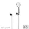 Image de Dornbracht Tara. Set de douche avec raccord mural coudé et support, 3 jets, 27803892-33,