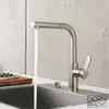 Image de Dornbracht Elio Mitigeur de cuisine pivotant, avec douchette extractible, 33840790-06,