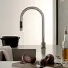 Image de Dornbracht Tara Ultra Mitigeur de cuisine pivotant, avec douchette extractible, 33870875-06,