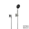 Image de Dornbracht Lissé Set de douche avec raccord mural coudé et support, 3 jets, 27803845-06,