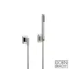 Image de Dornbracht Lissé Set de douche avec raccord mural coudé et support, 1 jet, 27802845-06,