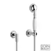 Image de Dornbracht Madison Set de douche avec raccord mural coudé et support, 1 jet, 27803361-00,