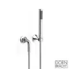 Image de Dornbracht VAIA Set de douche avec raccord mural coudé et support, 1 jet, 27808809-00,