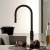Image de Dornbracht Tara Ultra Mitigeur de cuisine pivotant, avec douchette extractible, 33870875-99,