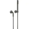 Image de Dornbracht VAIA Set de douche avec raccord mural coudé et support, 1 jet, 27808809-990010,