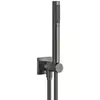Image de Dornbracht CL.1 Set de douche avec raccord mural coudé et support, 1 jet, 27812970-990010,