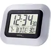 Image de Horloge murale Techno Line WS 8005 radiopiloté(e) 22.8 cm x 18 cm x 2.8 cm argent, noir