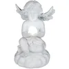 Image de Out of The Blue Ange Assis avec LED   Boule d'environ 7 x 11,5 cm