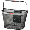 Image de KLICKfix Uni - Panier pour Guidon - Tresses serrées Noir 2016 Panier Velo Avant