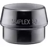 Image de Halder SIMPLEX 3202.080 Tête de rechange mi-dur 430 g 90 mm 1 pc(s)