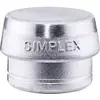 Image de Halder SIMPLEX 3209.080 Tête de rechange dur 855 g 90 mm 1 pc(s)
