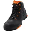 Image de uvex 2 6503243 Chaussures montantes de sécurité S3 Pointure (EU): 43 noir, orange 1 paire(s)