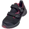 Image de uvex 1 G2 6836238 antistatique (ESD) Sandales de sécurité S1P Pointure (EU): 38 rouge-noir 1 paire(s)